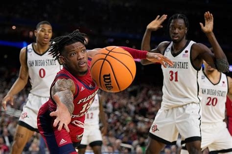 San Diego State Aztecs face the Florida Atlantic Owls in Final 4